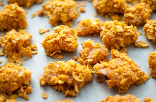 Zelf kipnuggets maken